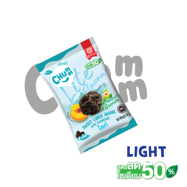 บ๊วยไลท์  สูตรลดโซเดียม Low Soduim PLUM  " LITE FLAVOUR "
